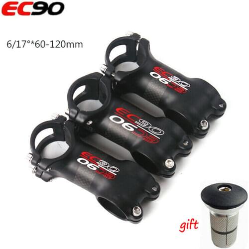 EC90 sterm 1-1/8'' Headset Expander Top Cap matt 6/17 Degree sterm 60/70/80/90/100/110/120mm Bike bar Stem cycling parts