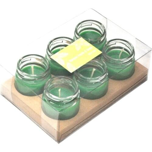 Horizon Candle Jar Candle Apple Scented 6'lı 6090 candles and scents свечи и ароматы velas y aromas