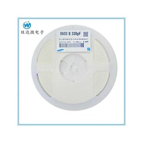 Ceramic SMD Capacitor CL03B331KA3NNNC 0201 331K 330pF 25V 16V 50V X7R 10% CL03B331KO3NNNC CL03B331KA3NNNC CL03B331KB3NNNC