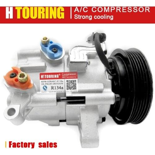 For 2006 2007 2008 JEEP LIBERTY 3.7L 6 CYL AC COMPRESSOR for DODGE NITRO 3.7L 07 08 F500-DM5AA-03 55111400AA 55111400AB