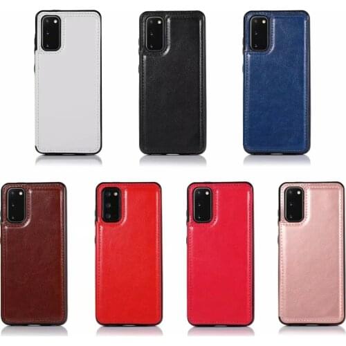 Double buckle Leathe Case for Samsung S30 S21 S20 S10 S9 S8 S7 Plus Ultra Note 7 8 9 10 20 Plus Ultra Funda Cover Case