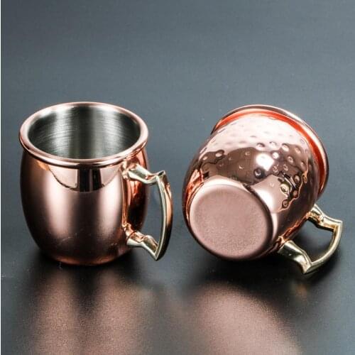 60ml Moscow Mule Mug Stainless Steel Beer Wine Water Milk Coffee Cup Drinkware