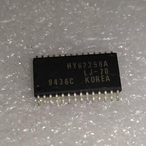 New 10PCS/LOT HY62256A HY62256ALJ HY62256ALJ-70 HY6264 SOP-28
