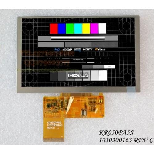 Brand new genuine KR050PA5S 1030300163 REV C 5 inch LCD screen display LCD