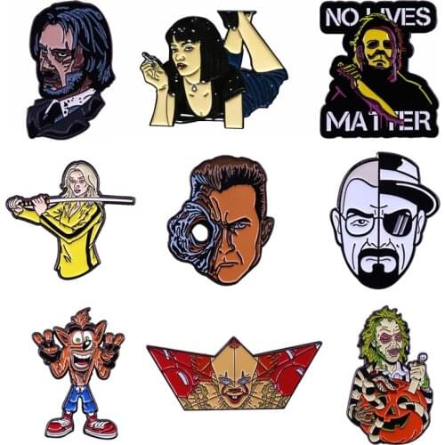 P4963 Dongmanli Movie Anime Figure Hard Enamel Pin Brooch Women Lapel Backpack Bags Badge Gifts Fashion Jewelry 2