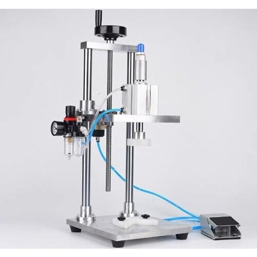 Pneumatic Capping Machine Plastic Oil Pot Punching Machine Sealing Machine Plastic Bottle Punching Capping Machine