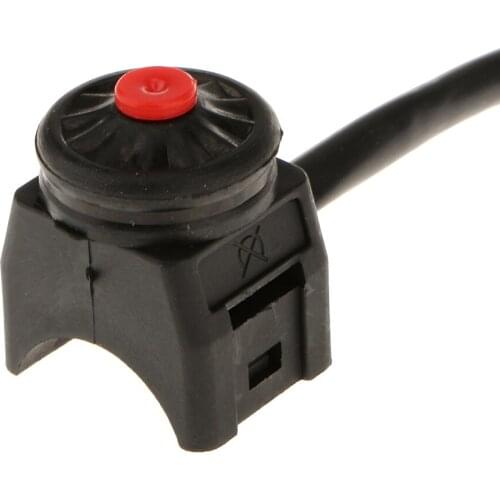 2 In 1 Universal Round Ignition/ Flameout Switch for Honda Yamaha Kawasaki