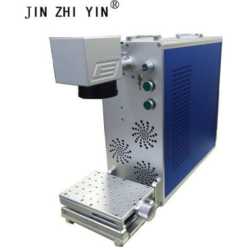 Raycus 20W Fiber Laser Marking Machine 110*110mm Metal Engrave portable machine mini laser stamp engraving machine