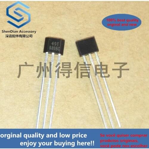 10pcs 100% orginal DX49E silk-screen 49E 3~6.5V TO-92S real photo