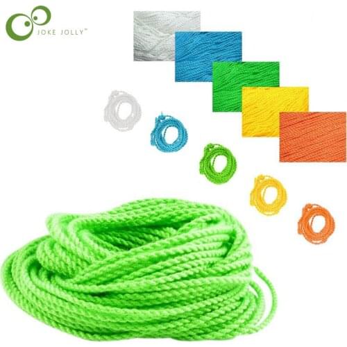 10Pcs/lot 100% Polyester Light Professional YoYo Ball Bearing String Trick Yo-Yo Kids Magic Juggling Toy 10 shares rope WYQ