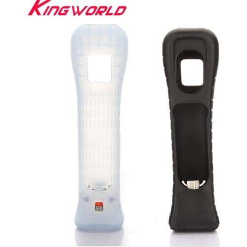 100pcs Hight quality Silicone Case Cover Skin For Nintendo Wii Remote Contoller without Motion Plus