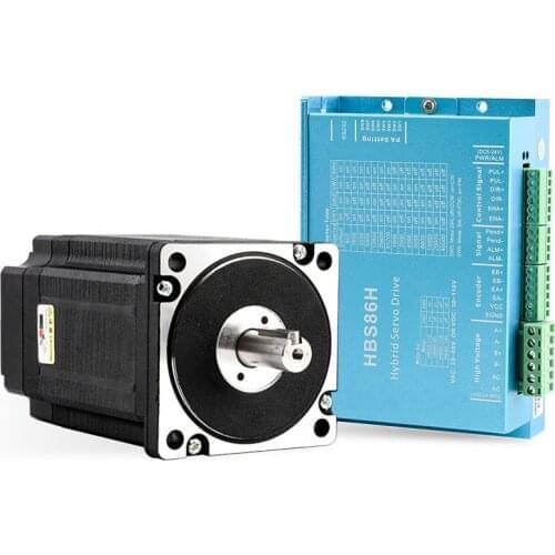 4.5N 12.5N 8.5N Nema 34 closed loop Servo Stepper Motor + Driver + Power Supply