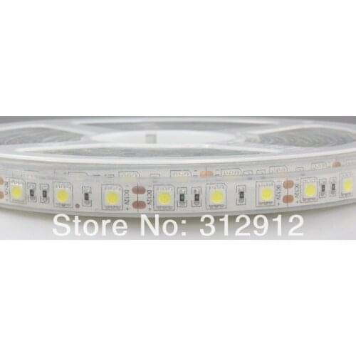 5MLED strip 5050 SMD 12V flexible light 60LED/m,300LEDs,White,White warm,Blue,Green,Red,Yellow;RGB;waterproof in silicon tube