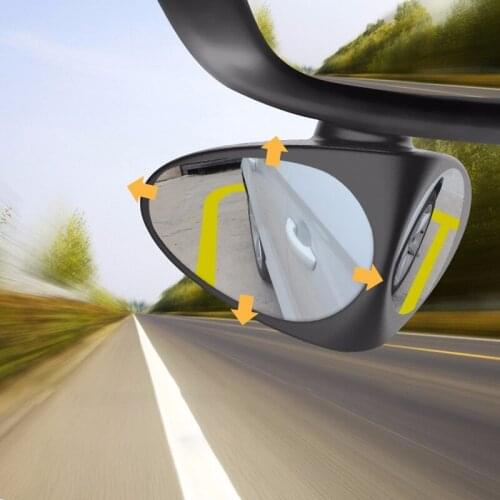 Car Blind Spot Mirror Wide Angle Mirror Accessories For Skoda Octavia 2 A7 A5 Fabia Rapid Superb Yeti Mazda 3 6 CX-5 CX-7