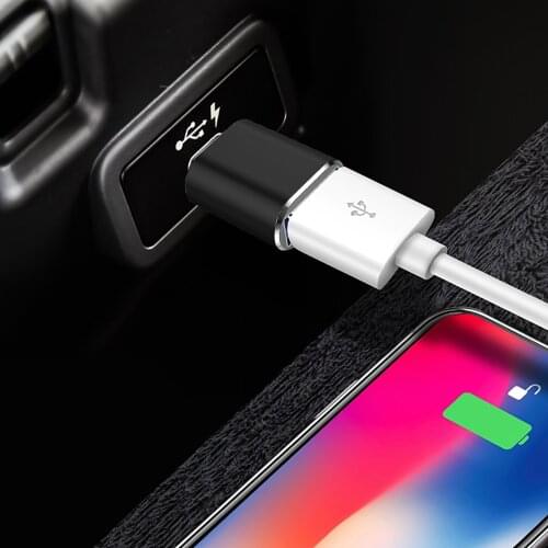 2020 Car Type-C USB 3.0 Adapter Charge Data Converter For Tesla Model 3 Auto Fastener