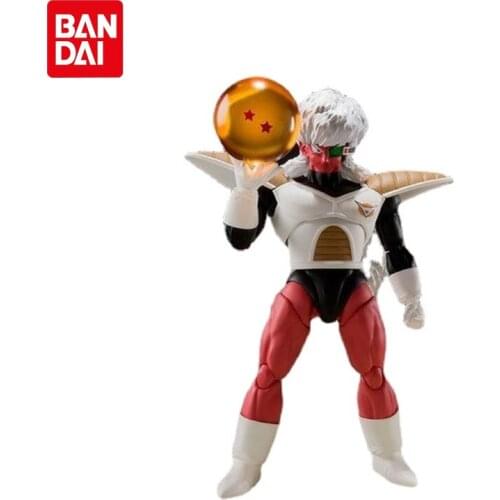 BANDAI SHF Anime Dragon Ball Z PVC Ginyu Force Jeice Red Skin Collection Model Action Figure Toys Christmas Gifts Kids