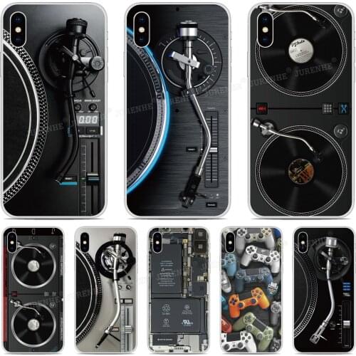 Musica DJ Turntables TPU Soft Silicone Phone Case For Google Pixel 5 5XL 4XL 2 3 4 4A 4G 5G 3A XL 2XL 3XL Lite Cover Case Fundas