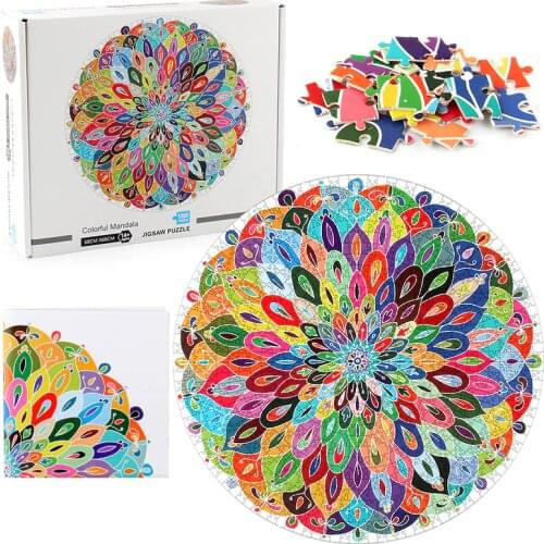 JINLETONG 1000 Piece Jigsaw Puzzles Educational Toys Puzzle-Blooming Color-3d Puzzle for Adults Puzzle Box for Adults Gift
