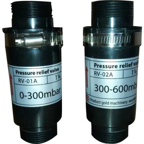 1PC Ring Blower Regenerative Blower Relief valve for air compressor & vacuum pump 1.25 inch Plastic Material