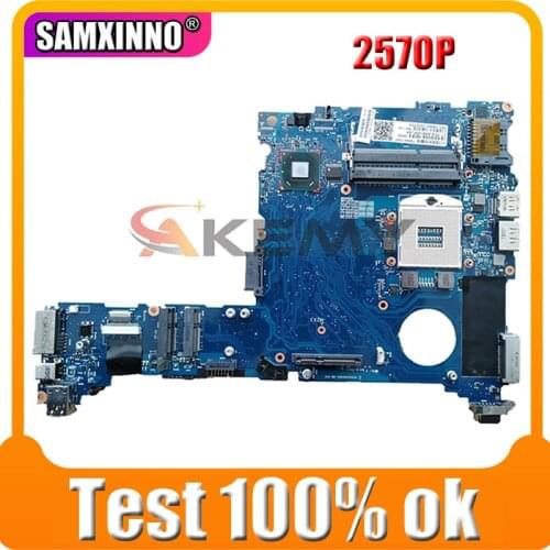AKemy Laptop motherboard For HP Elitebook 2570P Mainboard 685404-001 685404-501 6050A2483801-MA-A02 SLJ8A