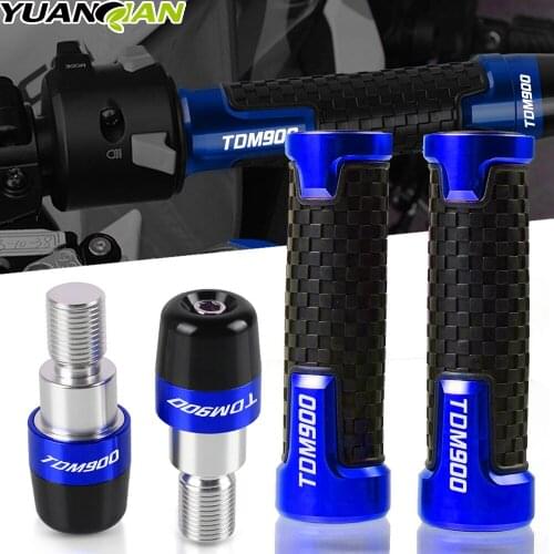 Motorcycle knobs Anti-Skid Handle ends Grips Bar Hand Handlebar For YAMAHA TDM900 TDM 900 2004-2019 2005 2006 2007 2008 2009 10