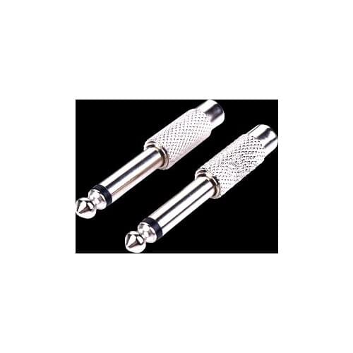 Newest Metal Design male at RCA plugs lotus female head 6.5 6.35 second thoughts turn the AV microphone connector