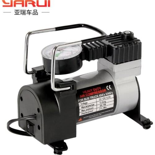 Single cylinder pneumatic pump convenient high-power automobile tyres 12V on-board