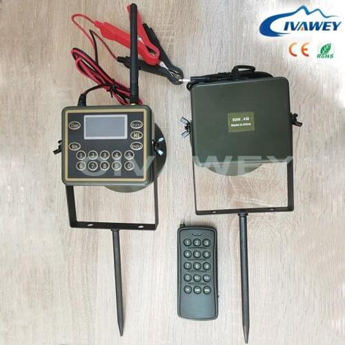 With remote controller Hunting MP3 Player Bird Caller 2pcs 60W Speaker Goose Duck Predator Wildlife Hunting Decoy