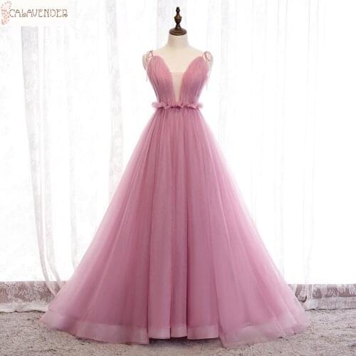 SCALAVENDER Wedding Dresses With A Train