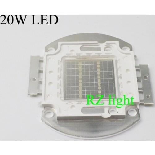 LED Bulb 20W High Power Epistar Chips COB Red Green Blue Yellow Lamp Lights