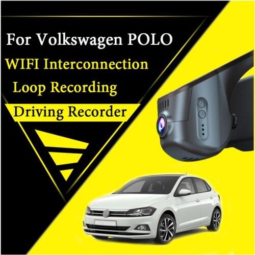 For Volkswagen VW POLO 6R 6C 61 2009~2020 Car Road Record WiFi DVR Dash Camera Driving Video Recorder