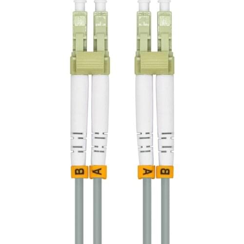 Indoor Armored 3Meters LC to LC Duplex OM1 62.5/125 Multi-mode LC/UPC Fiber Optical Cable Patch Cord Jumper LC-LC