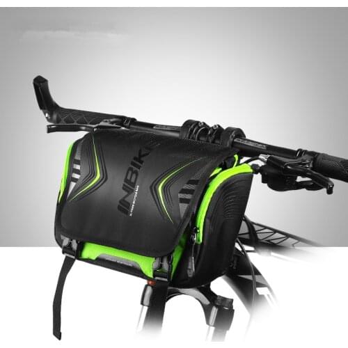 Waterproof Bike Bicycle Bag Large Capacity Handlebar Front Bag Pocket Mountain Road Backpack Bucket Cycling Bike Accessories