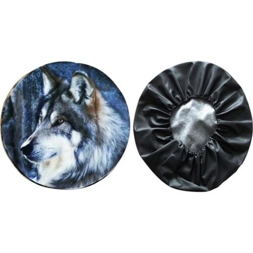 1Pcs Car Style Black Picture Logo Pvc Pu Spare Tire Tyre Wheel Valve Covers For Cars Accessories