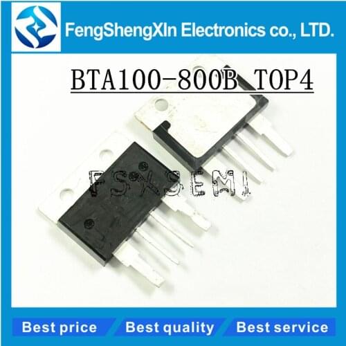 10pcs/lot BTA100-800B TOP4 TRIACS
