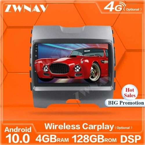 128GB Carplay Android 10 Car Screen Multimedia Player For Ford Ranger 2018 GPS Navi Auto Audio Radio Music Stereo Wifi Head Unit