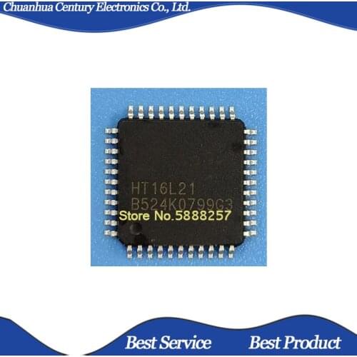 2 pcs/lot HT16L21 44LQFP Original and New In Stock