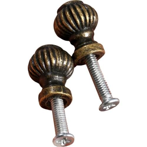 6pcs Pull knob 14mm*19mm Cabinet Handles and Knobs Vintage Furniture Knob Door Handle Pulls