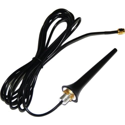 3G Antenna 2.5 dBi 850/900/1800/1900/2100MHZ 3G Antennas (UMTS) Rubber Screw With Cable RG174 3m antenna for mobile phone