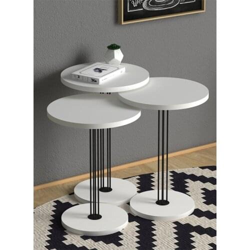 White coffee table metal white different modern coffee table Nola Zigon Coffee Table
