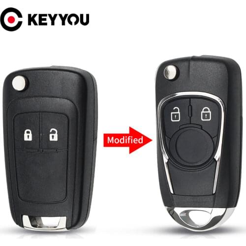 KEYYOU For Opel 2/3/4/5Buttons For Chevrolet Cruze Malibu Aveo Epica Lova 2009 2010 2011 2012 2013 Modified Filp Remote Key Case