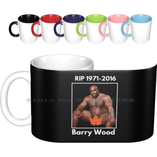 Rip Barry Wood Ceramic Mugs Coffee Cups Milk Tea Mug Barry Wood Wood On Bed Meme Black Guy Meme Funny Black Guy Creative