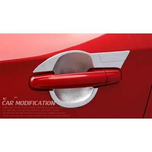 For SUZUKI S-CROSS SCROSS 2014 2015 New Chrome Door Cup Bowl Cover Trim MA00221