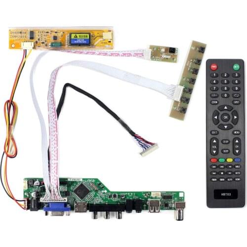HD MI VGA AV USB RF LCD Board Work for LVDS Interface LCD Screen 12.1inch 1280x800 B121EW01 V0 13.3inch 1280x800 LTD133EX2K