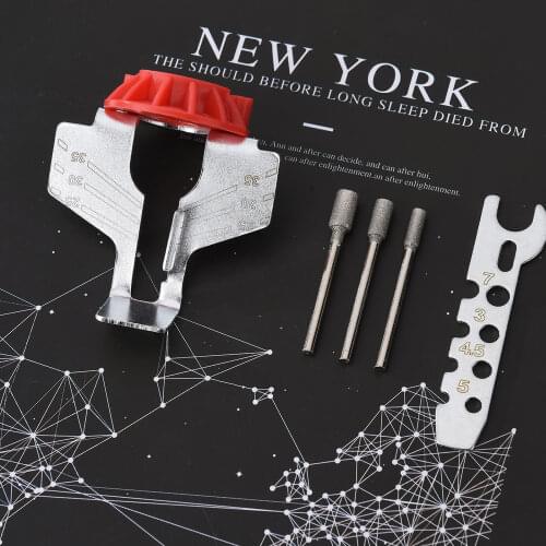 Grinding Chain sharpener Special Chainsaw Grinding Tool Mini Drill Saw Sharpening Attachment Sharpener Drill Rotary Power Tool