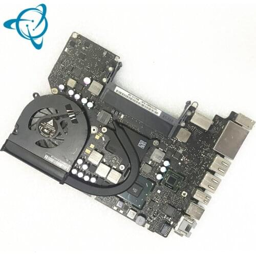 Shenyan 820-3115-B 2012 A1278 Motherboard with heatsink fan for Macbook Pro 13.3" i5 2.5 GHZ EMC 2554 MD101 MD102 logic board