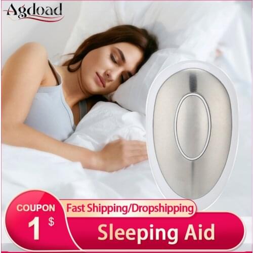 Microcurrent Sleep Aid Handheld USB Charging Sleeping Device Hypnosis Instrument for Pain Pressure Relief Health Care