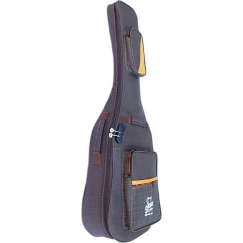 Padded Waterproof Case For Acoustic Guitar String Instrument Gig Bag Case With Straps Lock SAFE-403