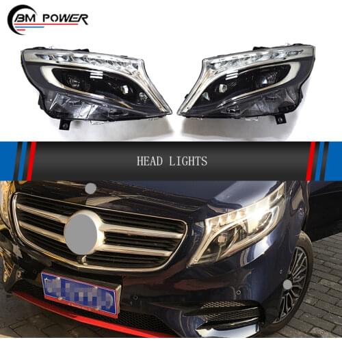 V Class w447 Headlamp for V Class w447 V250 V260 VITO LED Head Lights