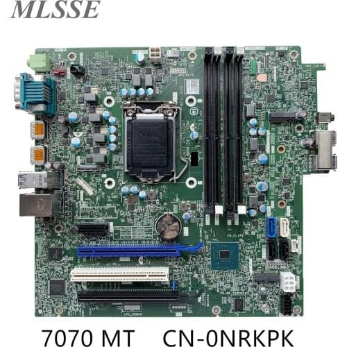 Original For DELL OptiPlex 7070 MT Desktop Motherboard 0NRKPK NRKPK Q370 LGA 1151 DDR4 MB 100% Tested Fast Ship